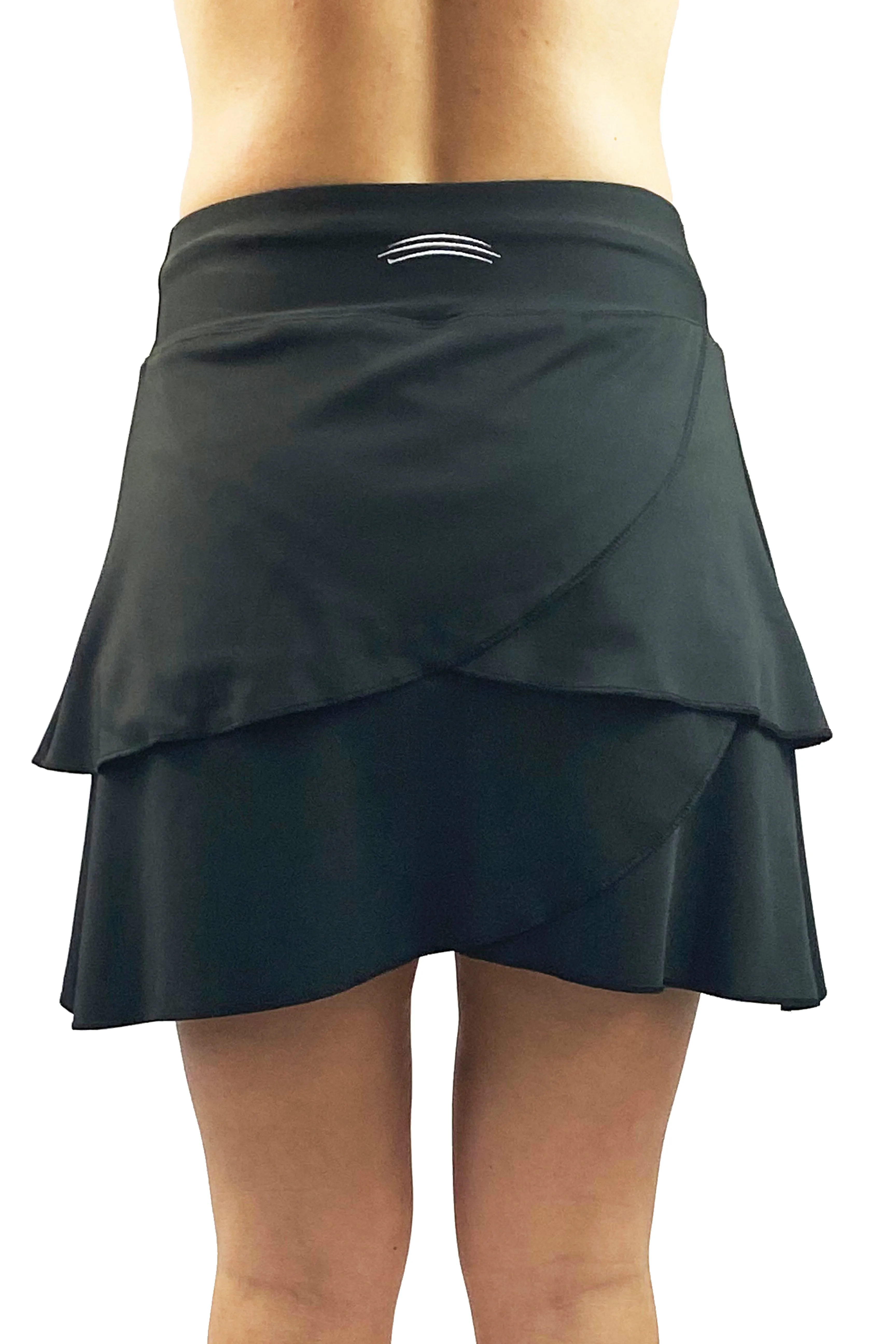 4304 - Performance Petal Skort/Black