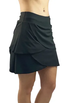 4304 - Performance Petal Skort/Black