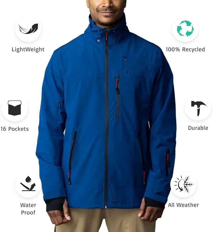 Apricoat Adventure 2.0 Men's Warm Winter Jacket | Navy Blue