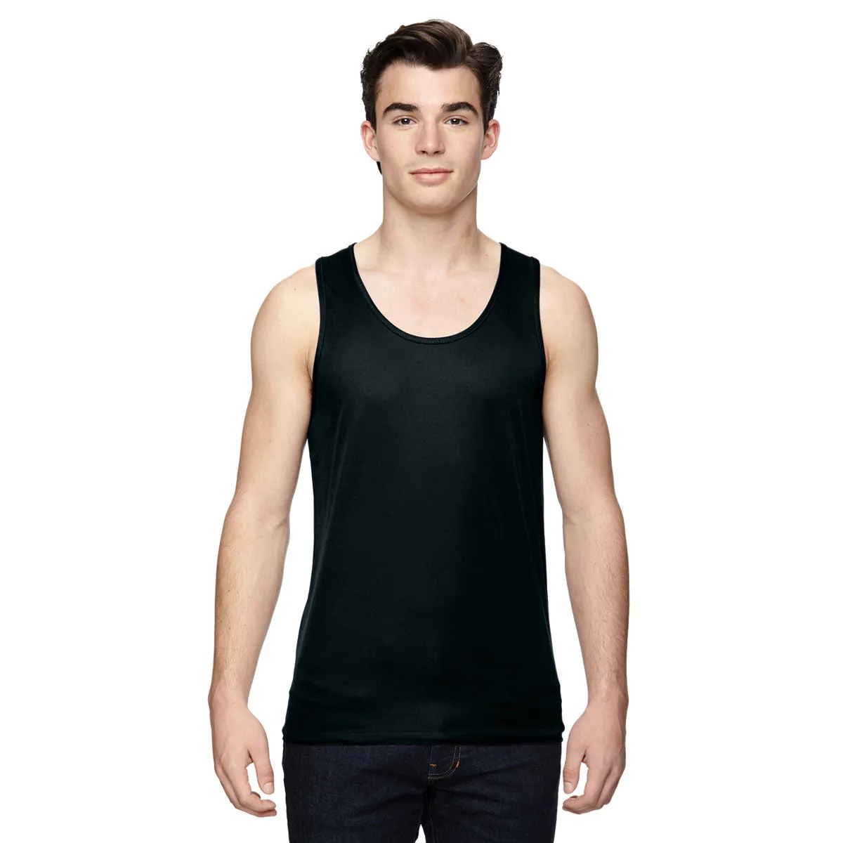 Augusta Sportswear Men's Black Training Tank