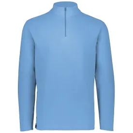 Augusta Sportswear Men's Columbia Blue Micro-Lite Fleece 1/4 Zip Pullover