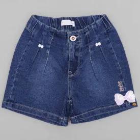 Blue Denim Shorts for Girls