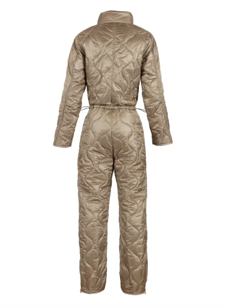 Blue Sportswear - Casa Quilt Jumpsuit Light Camel