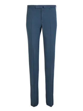 Blue tailored trousers