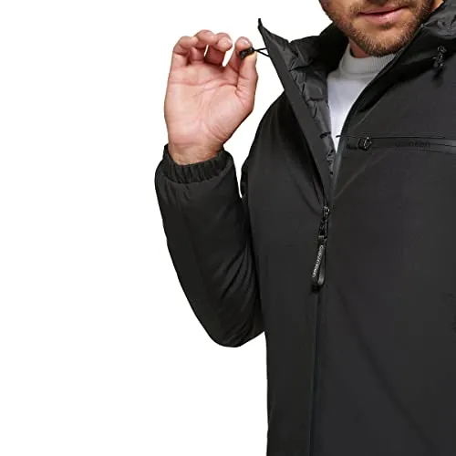 Calvin Klein mens OUTERWEAR Jacket,Black,Small