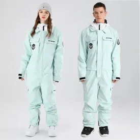 Couple Snowboard Jumpsuits Loose Warm Snowboard Wear