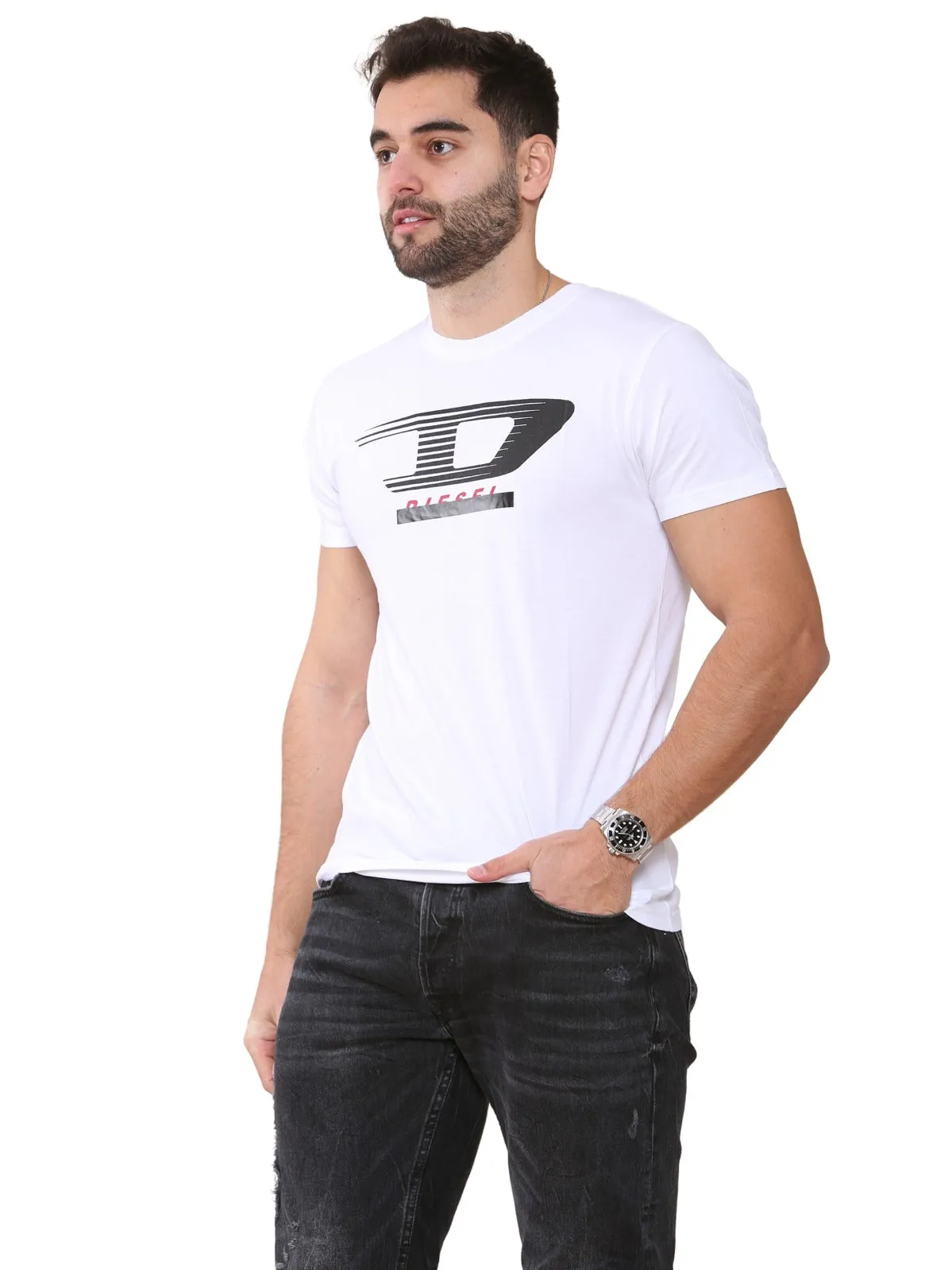 Diesel Mens Short Sleeve T-Shirt | T-Just Y4