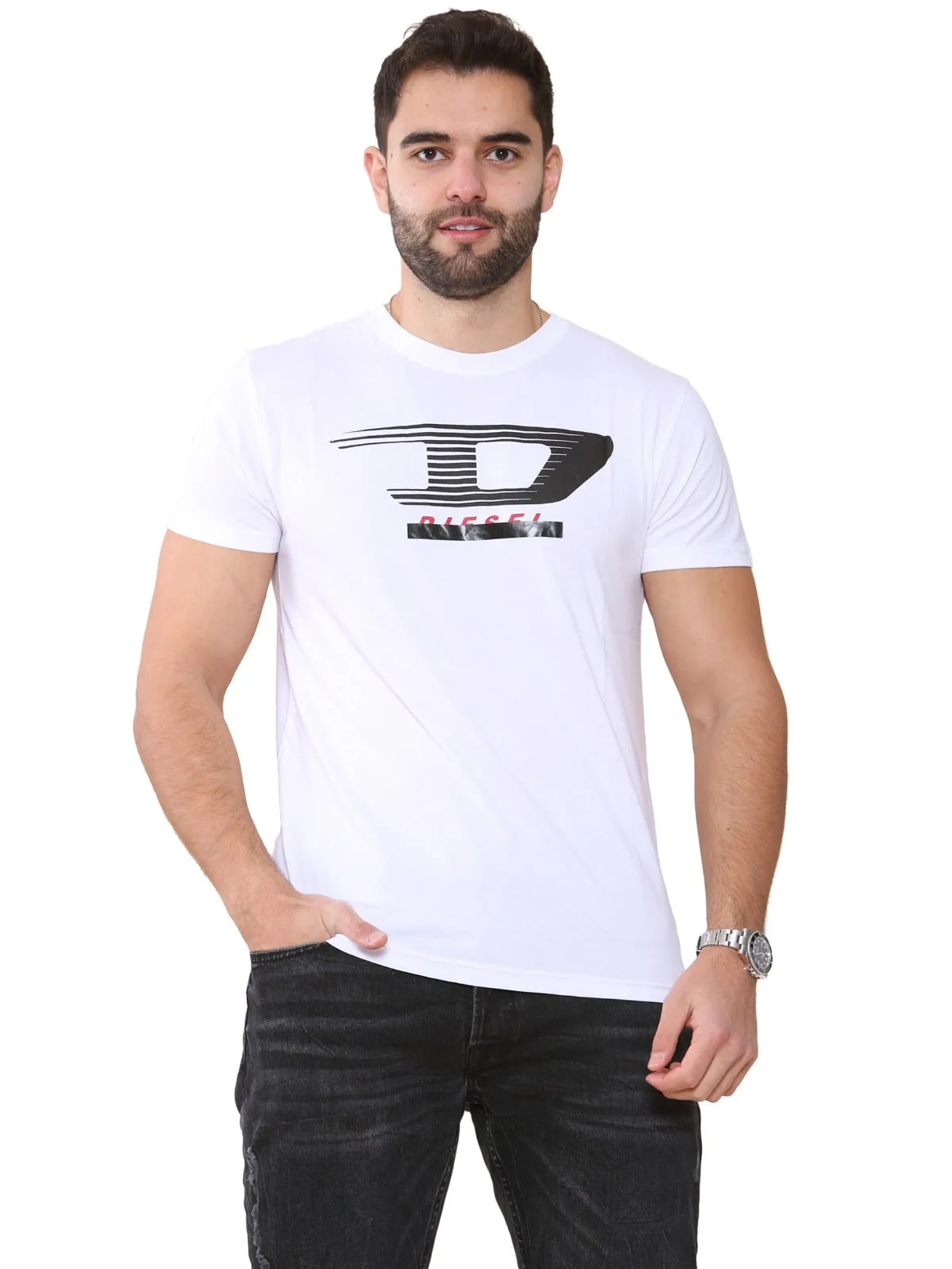 Diesel Mens Short Sleeve T-Shirt | T-Just Y4