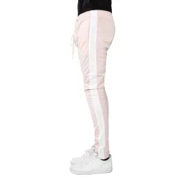 EPTM DUSTY PINK/WHITE-TRACK PANTS