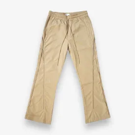 EPTM NYLON ZIP FLARED PANTS Tan