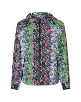 Floral Printed Windbreaker