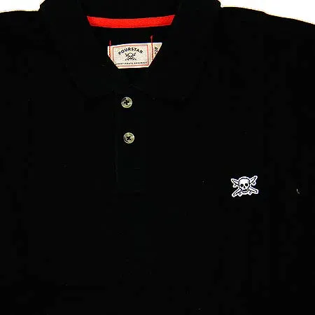 Fourstar Pirate Polo Long Sleeve Shirt