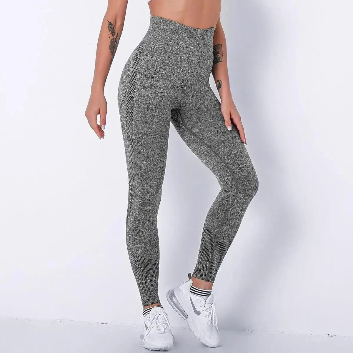 High Waist Seamless Gym Leggings - BG