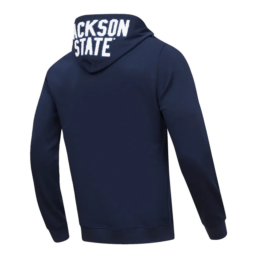 JACKSON STATE UNIVERSITY CLASSIC MEN'S PO HOODIE (MIDNIGHT NAVY)