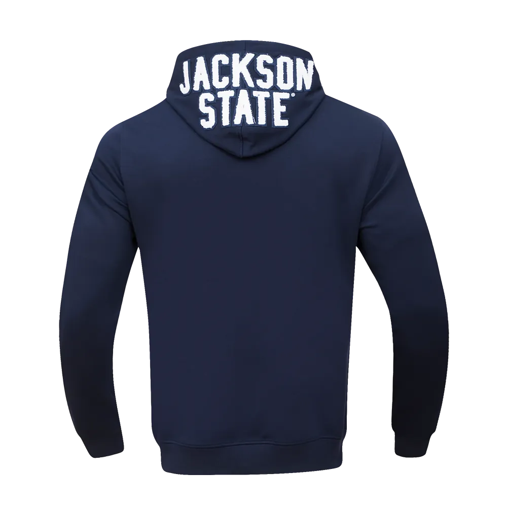 JACKSON STATE UNIVERSITY CLASSIC MEN'S PO HOODIE (MIDNIGHT NAVY)