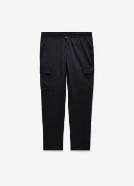 Knit Utility Pants Black