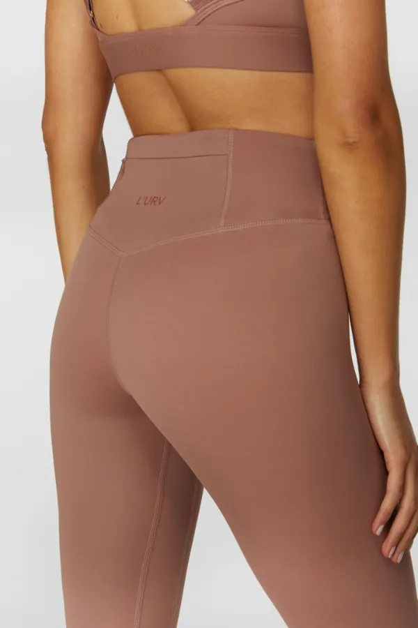 L'urv Activewear | Sweet Sanctuary 7/8 Legging - Petal