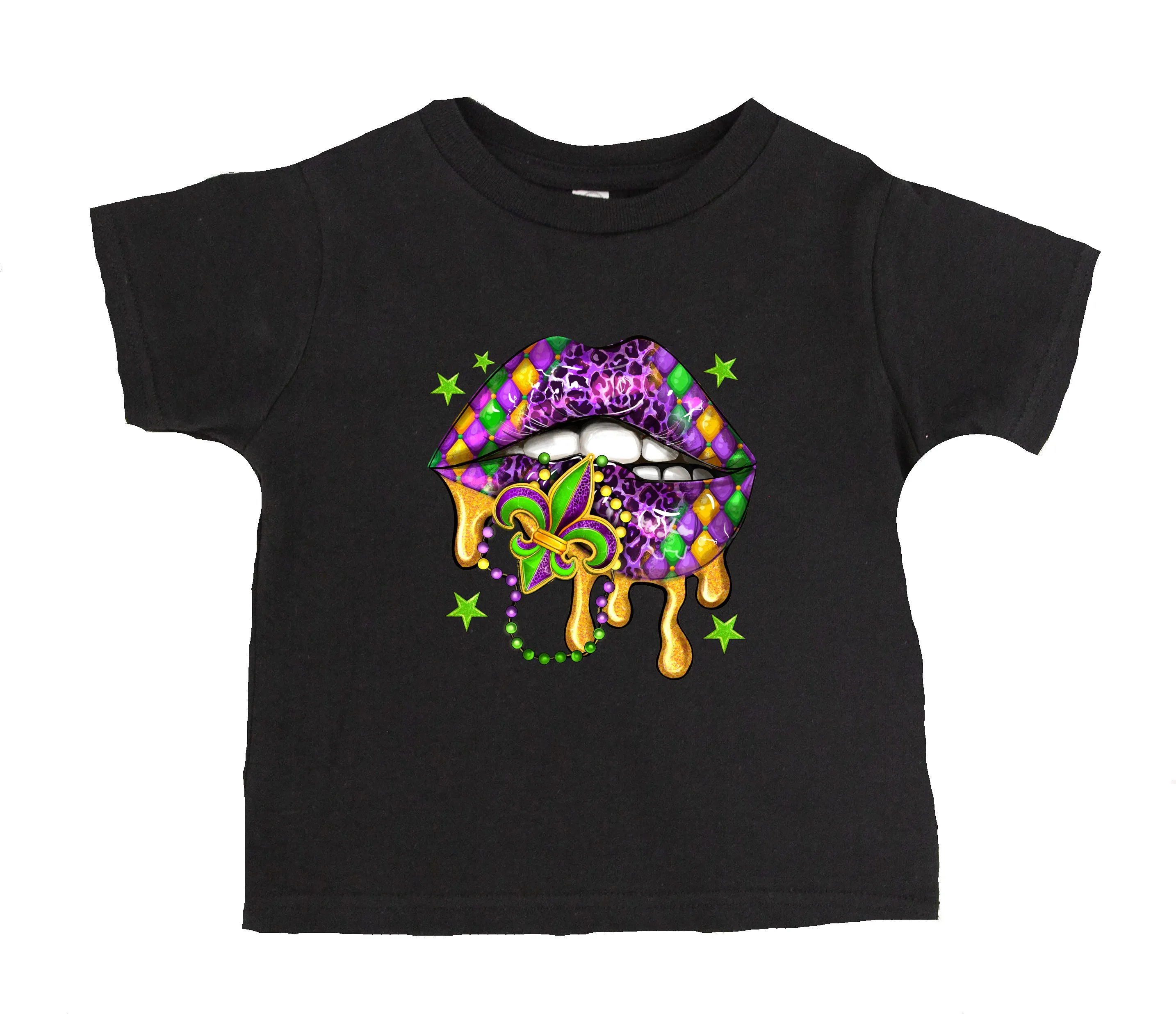 Mardi Gras Lips T-Shirt