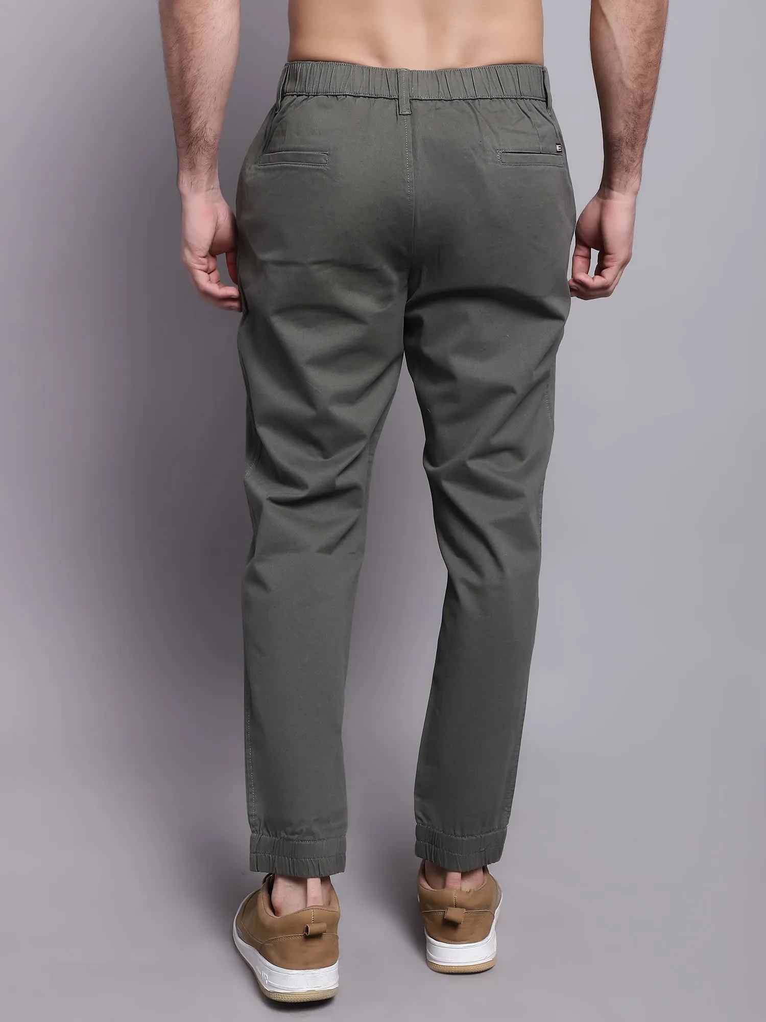 Men Olive Green Jogger