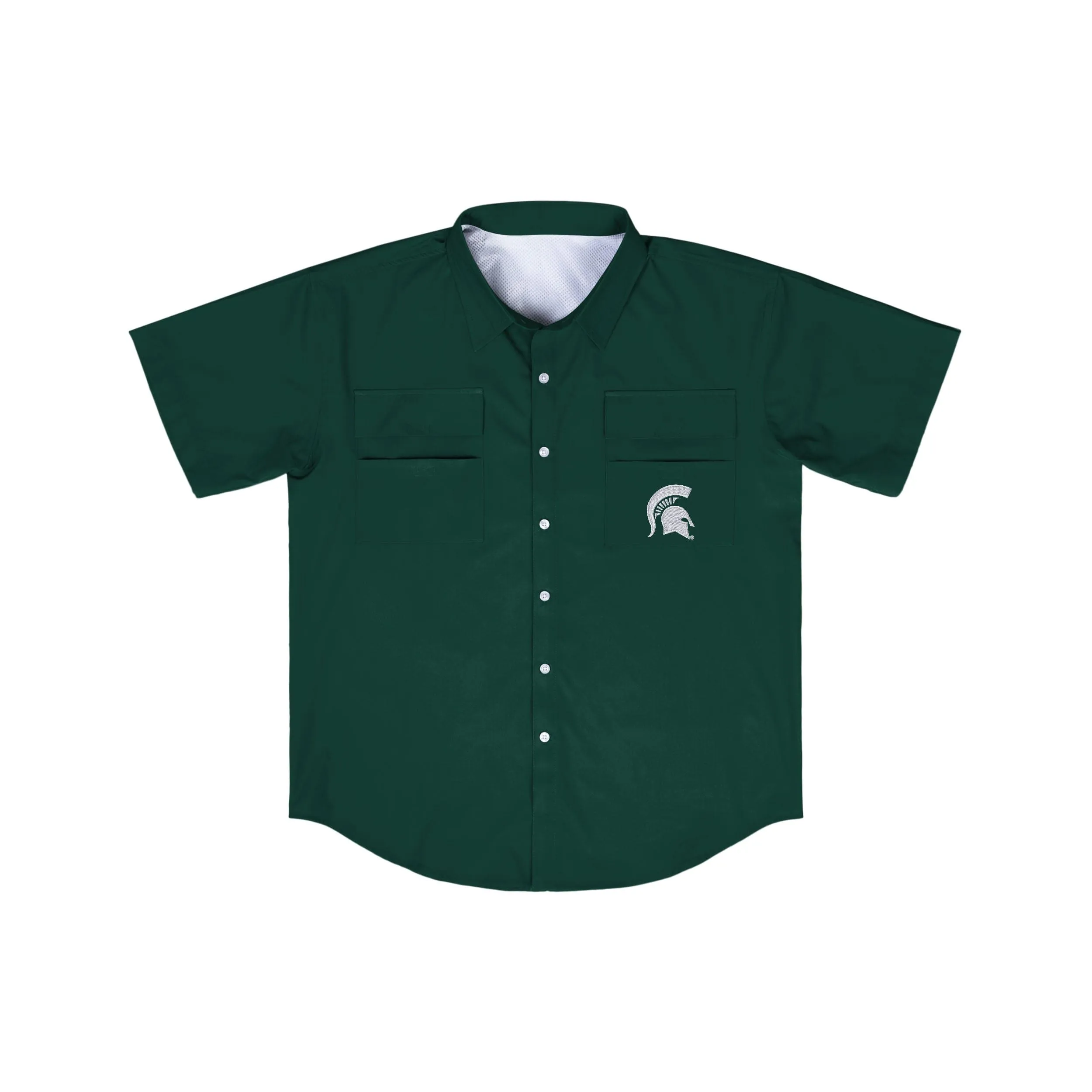 Michigan State Spartans NCAA Mens Gone Fishing Shirt