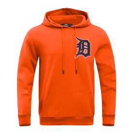 MLB DETROIT TIGERS CLASSIC CHENILLE MEN'S PULLOVER HOODIE (ORANGE)