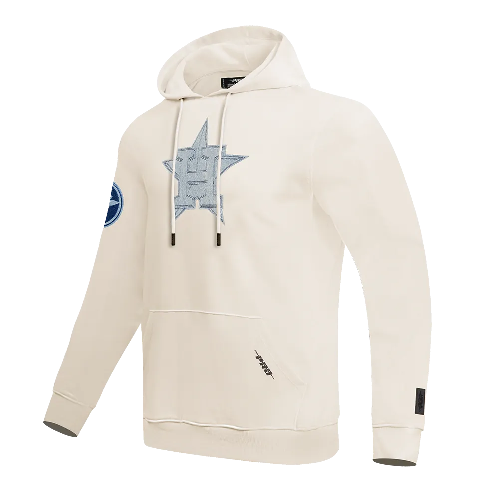 MLB HOUSTON ASTROS VARSITY BLUES MEN'S PO HOODIE (LINEN)