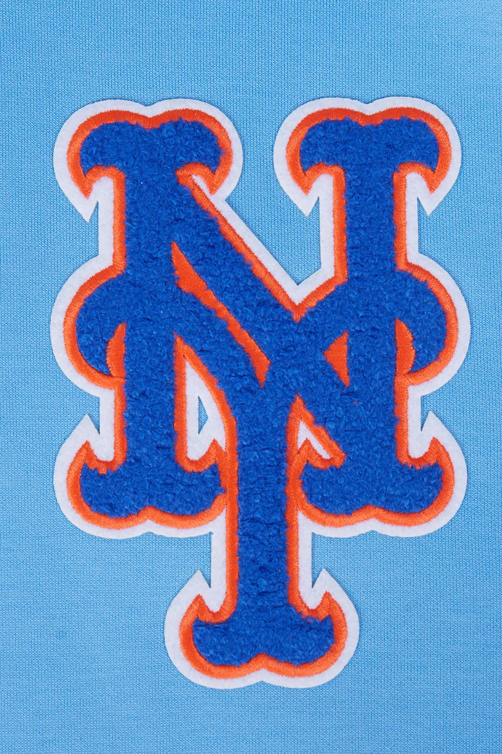 MLB NEW YORK METS MEN'S PO HOODIE(UNIVERSITY BLUE)