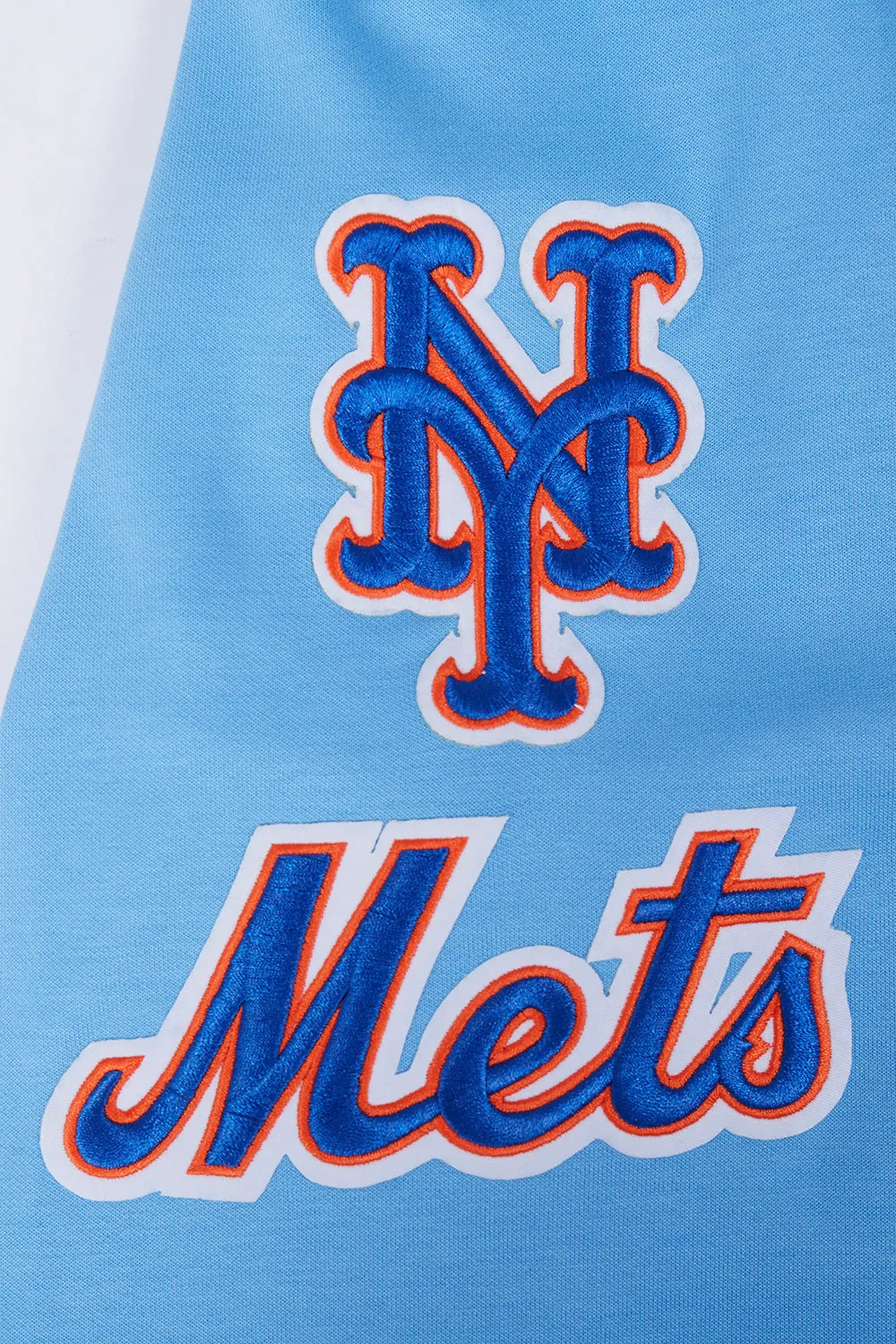 MLB NEW YORK METS MEN'S PO HOODIE(UNIVERSITY BLUE)