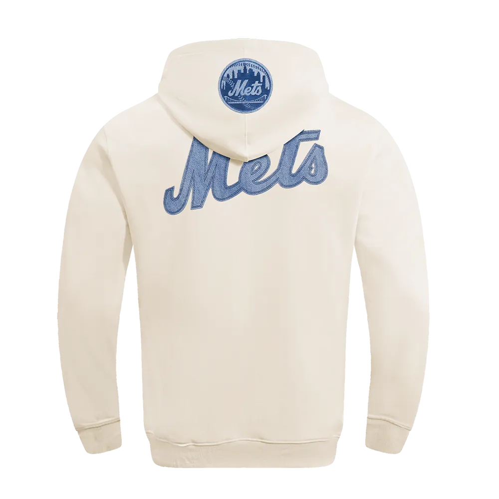 MLB NEW YORK METS VARSITY BLUES MEN'S PO HOODIE (LINEN)