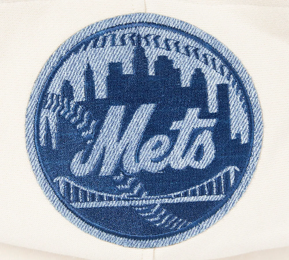 MLB NEW YORK METS VARSITY BLUES MEN'S PO HOODIE (LINEN)