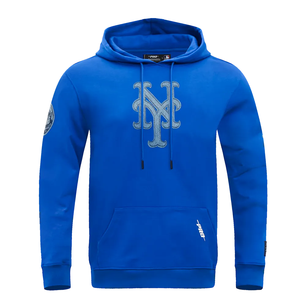 MLB NEW YORK METS VARSITY BLUES MEN'S PO HOODIE (ROYAL BLUE)