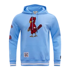 MLB ST. LOUIS CARDINALS RETRO CLASSIC MEN'S PO HOODIE (UNIVERSITY BLUE)