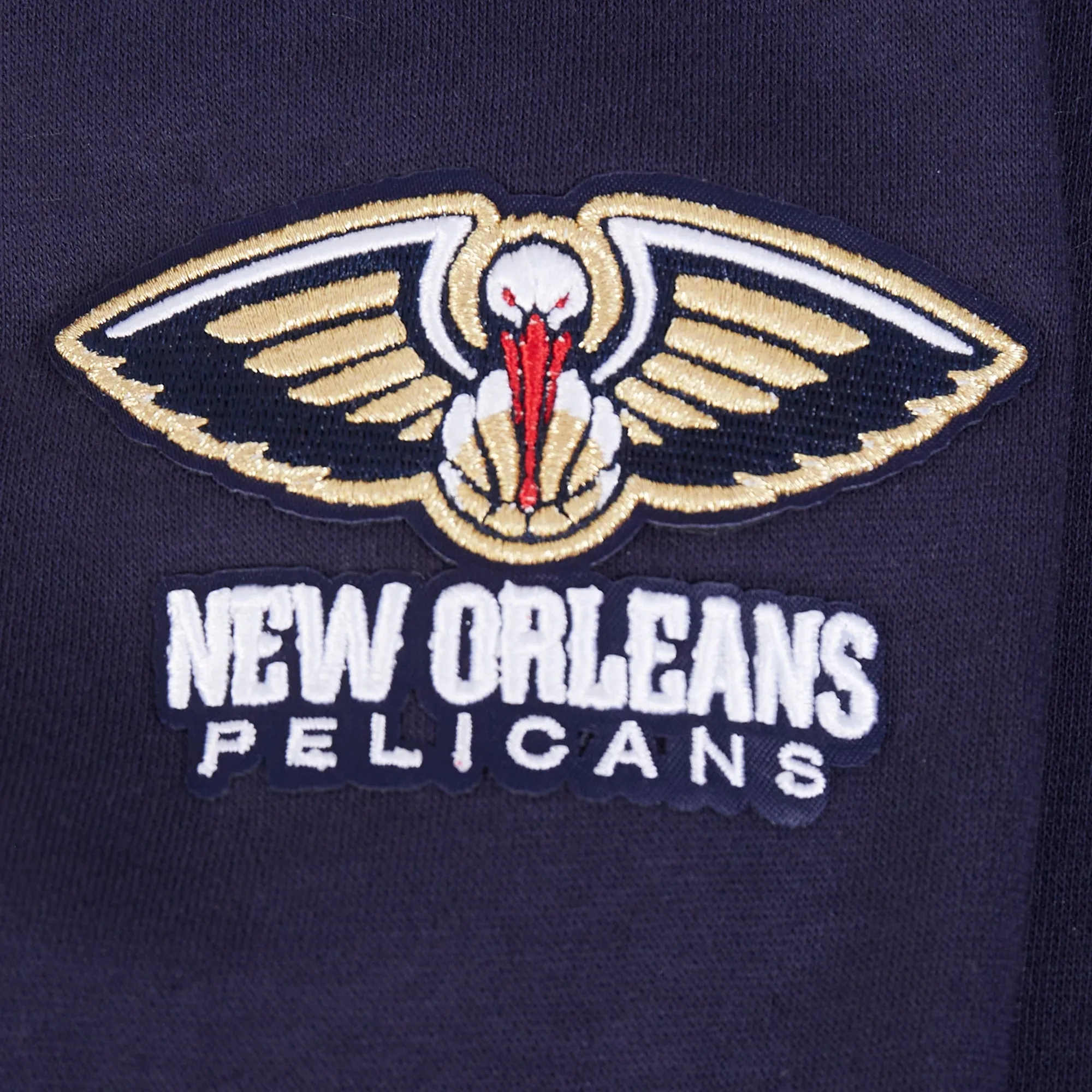 NBA NEW ORLEANS PELICANS CLASSIC BIG BOYS FLC PO HOODIE (MIDNIGHT NAVY)