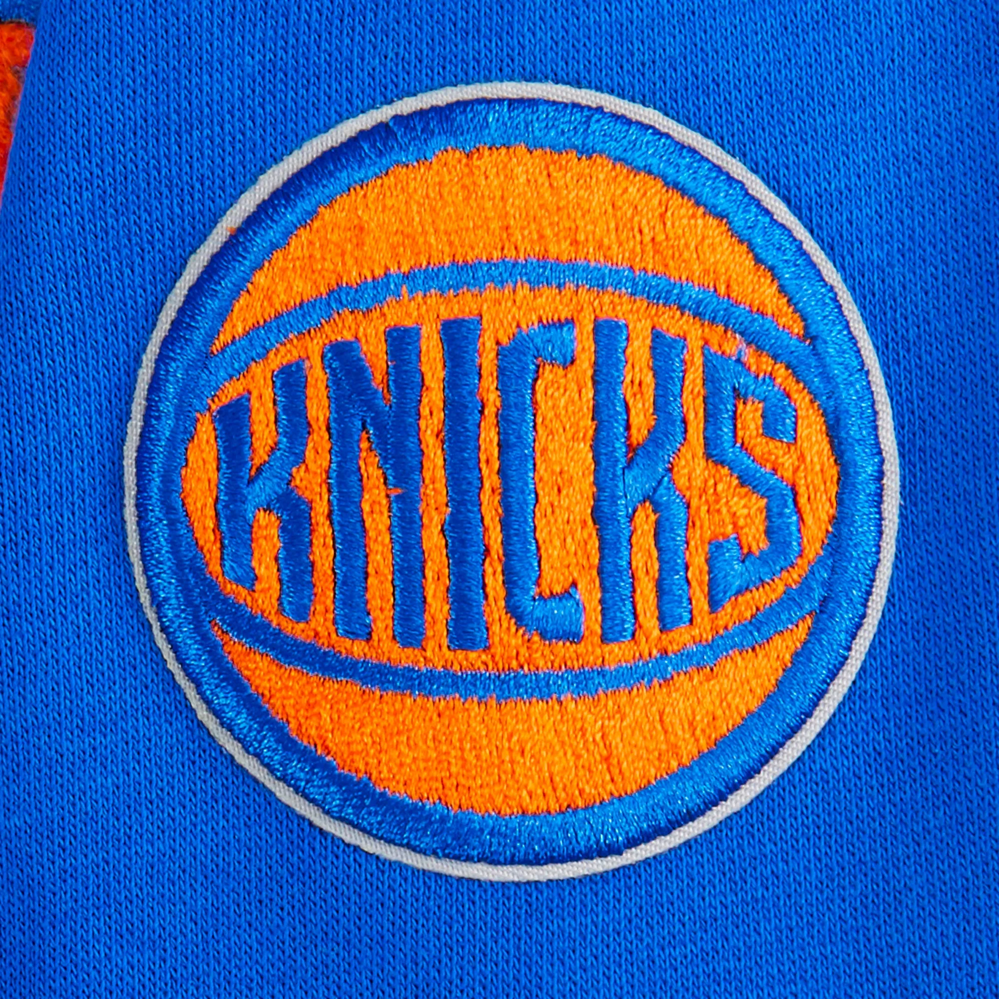 NBA NEW YORK KNICKS CLASSIC LITTLE BOYS FLC PO HOODIE (ROYAL BLUE)