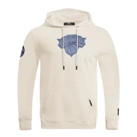 NBA NEW YORK KNICKS VARSITY BLUES MEN'S PO HOODIE (LINEN)