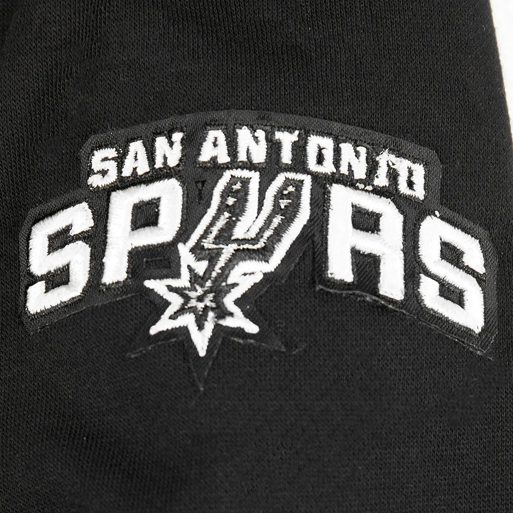 NBA SAN ANTONIO SPURS CLASSIC TODDLER BOYS FLC PO HOODIE (BLACK)