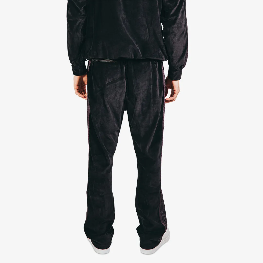 Needles Velour Narrow Track Pants Black