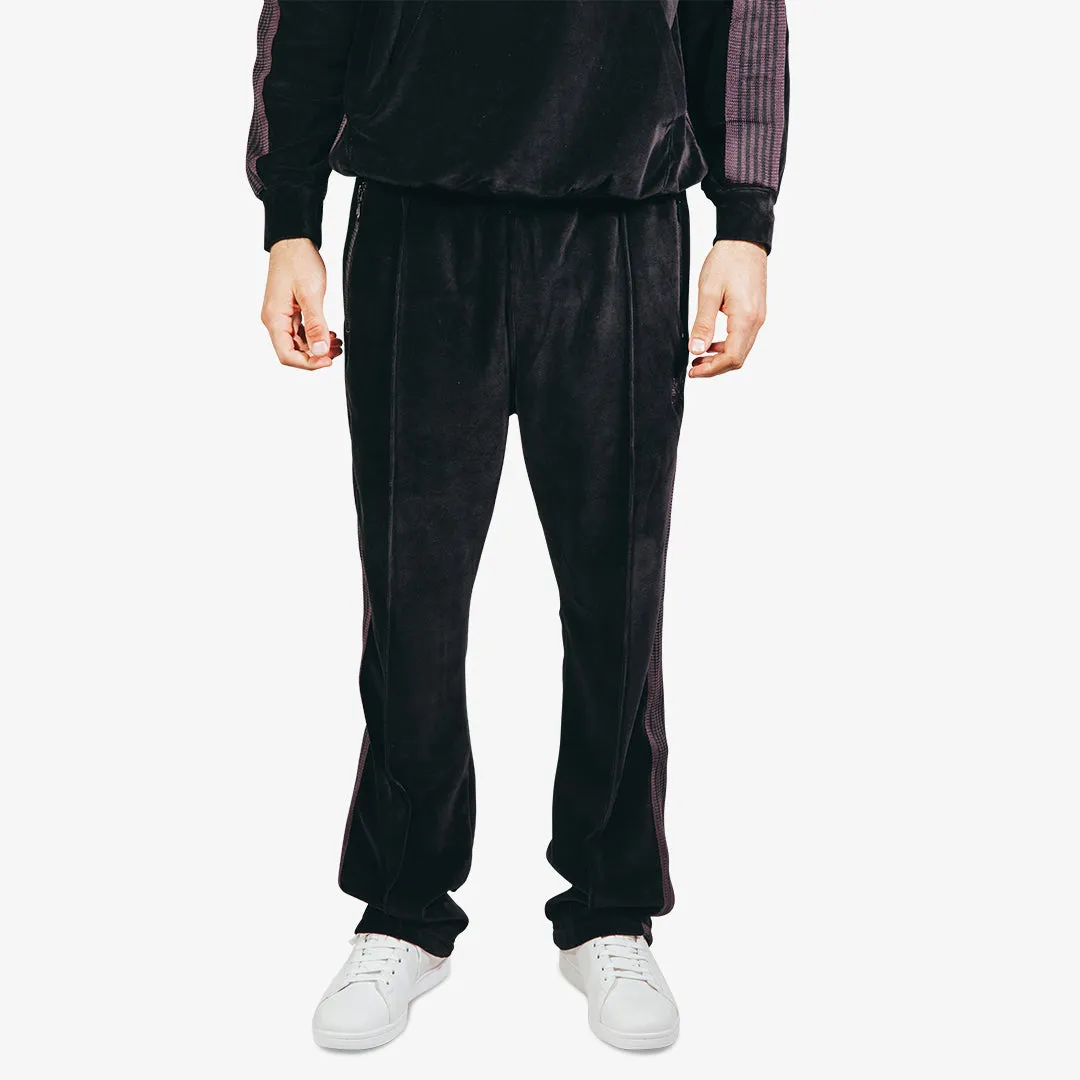 Needles Velour Narrow Track Pants Black