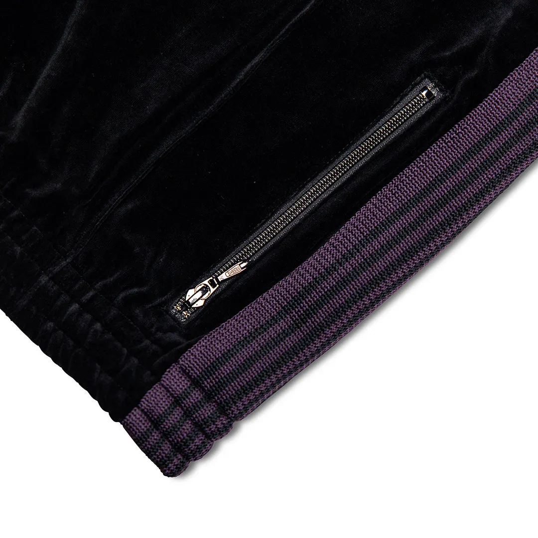 Needles Velour Narrow Track Pants Black