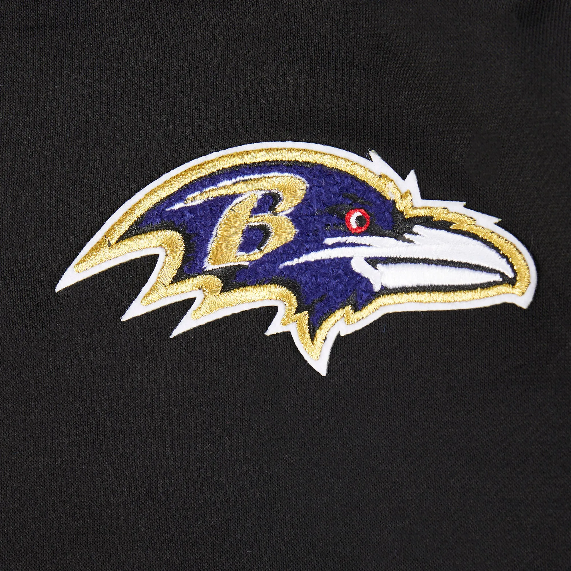 NFL BALTIMORE RAVENS CLASSIC LITTLE BOYS FLC PO HOODIE (BLACK)