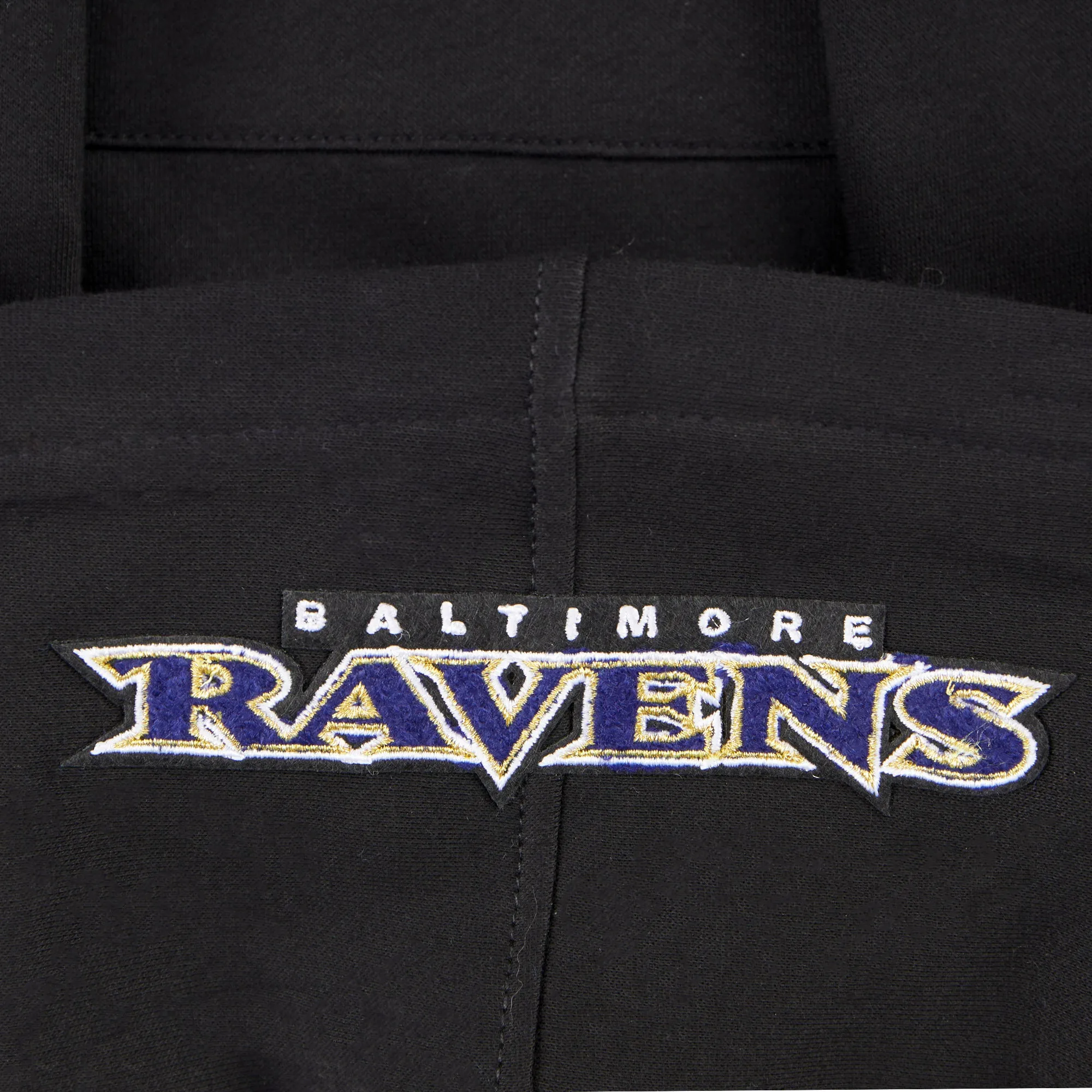 NFL BALTIMORE RAVENS CLASSIC LITTLE BOYS FLC PO HOODIE (BLACK)