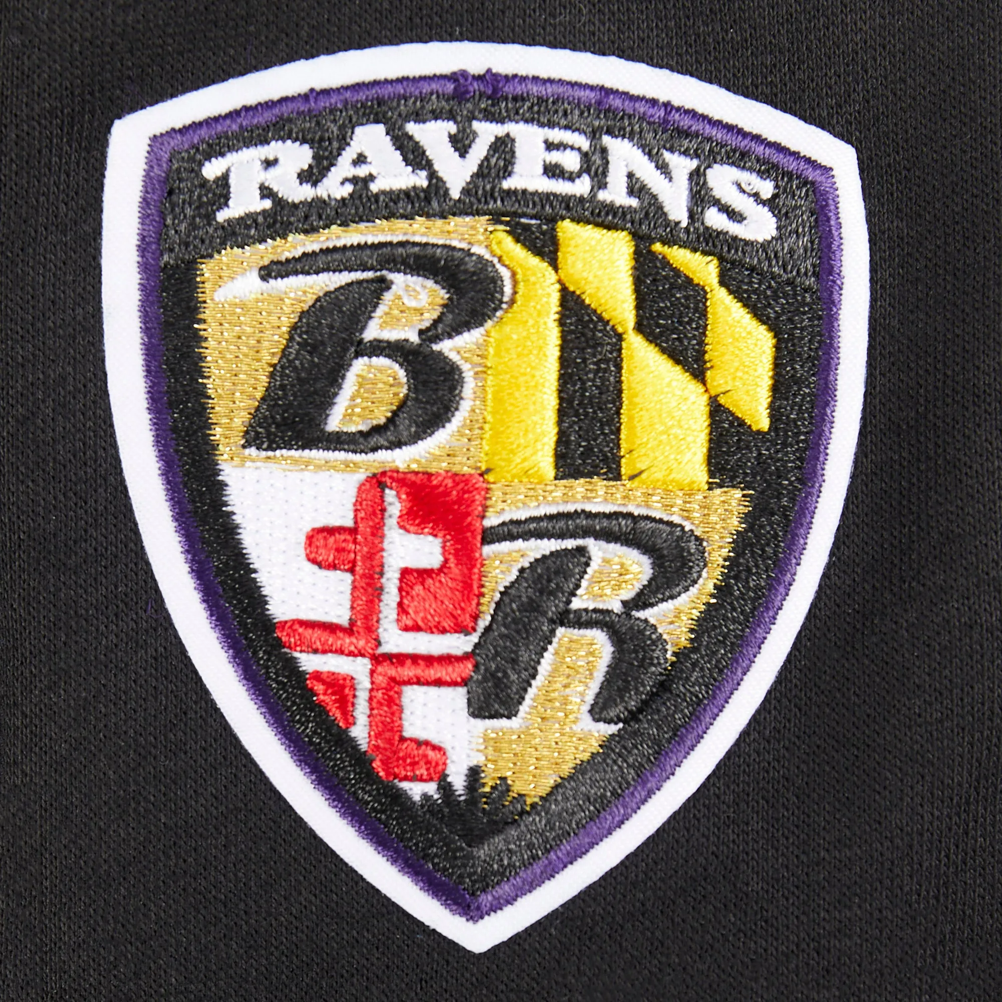 NFL BALTIMORE RAVENS CLASSIC LITTLE BOYS FLC PO HOODIE (BLACK)