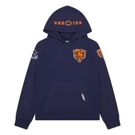 NFL CHICAGO BEARS CLASSIC BIG BOYS FLC PO HOODIE (MIDNIGHT NAVY)