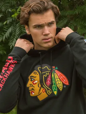 NHL CHICAGO BLACKHAWKS CENTER ICE PULLOVER HOODIE