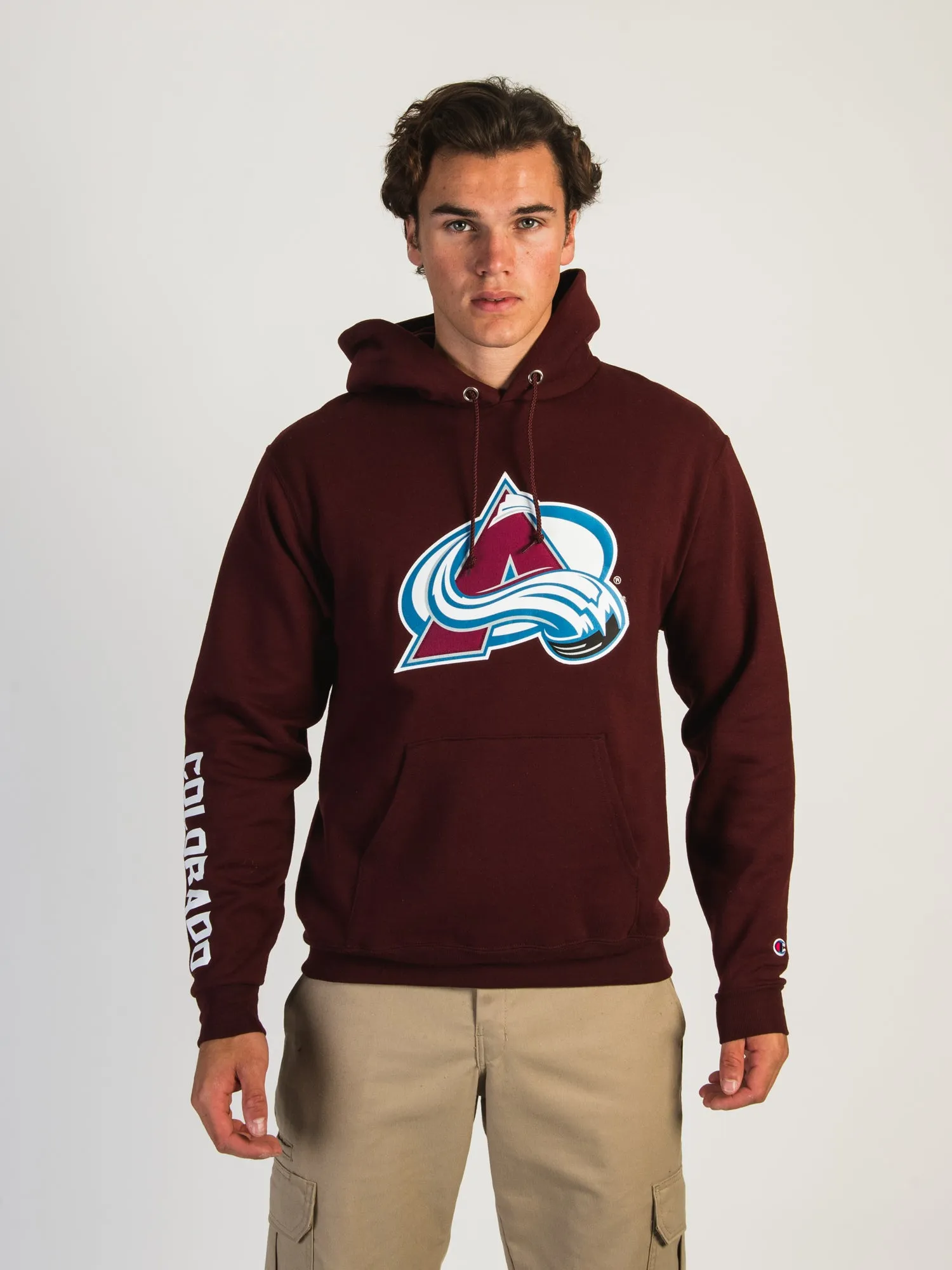 NHL COLORADO AVALANCHE CENTER ICE PULL OVER HOODIE