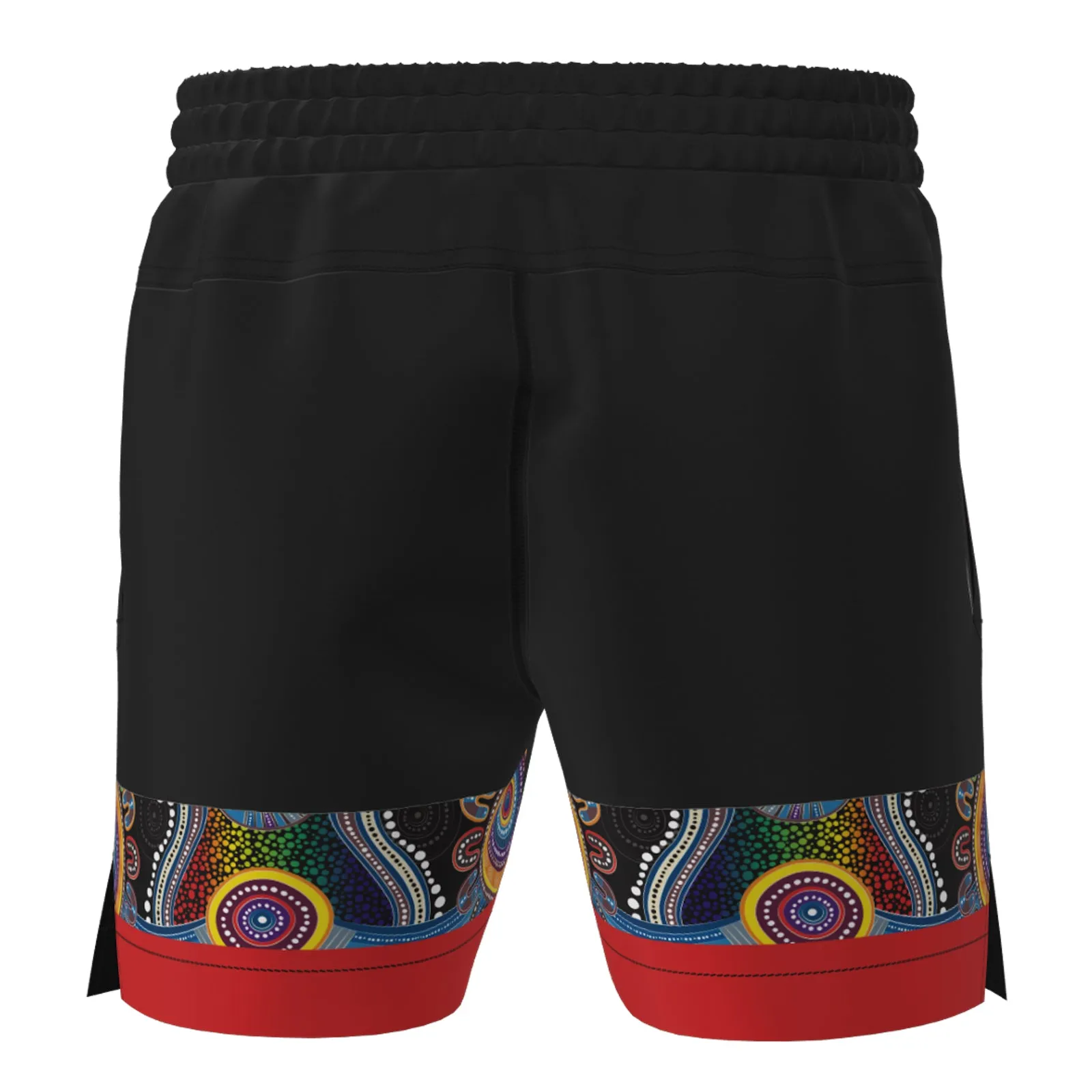 NRL Indigenous All Stars 2023 Men's Training Shorts NRL Rugby League by Classic