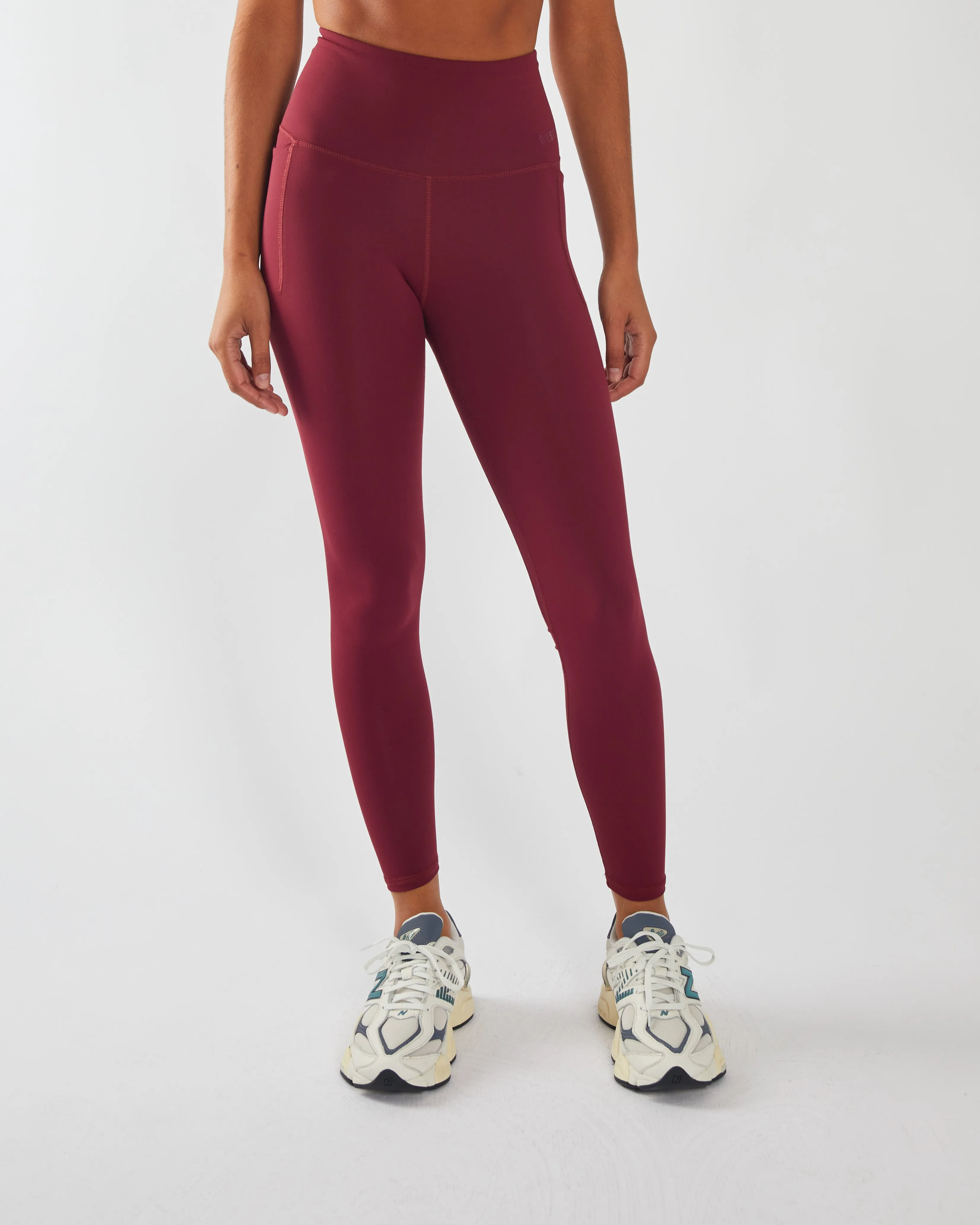 Odessa Ultra Hr Pant Cranberry Red