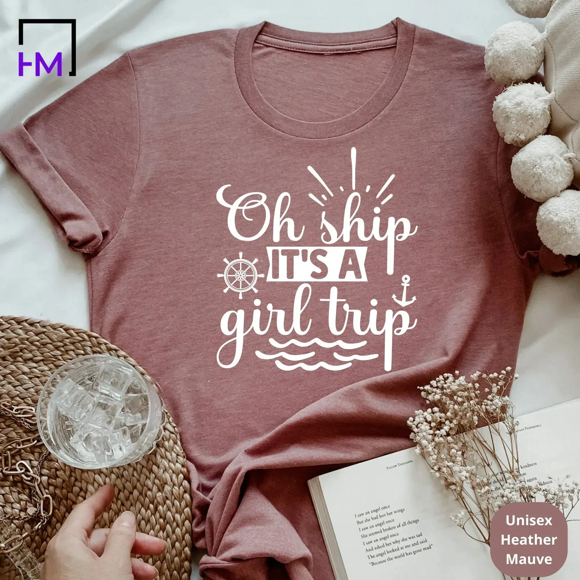 Oh Ship It's a Girls Trip Shirts