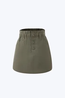 Paperbag Skorts - Sage