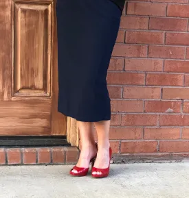 Pencil Skirt Navy